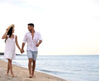 Couple on a walk